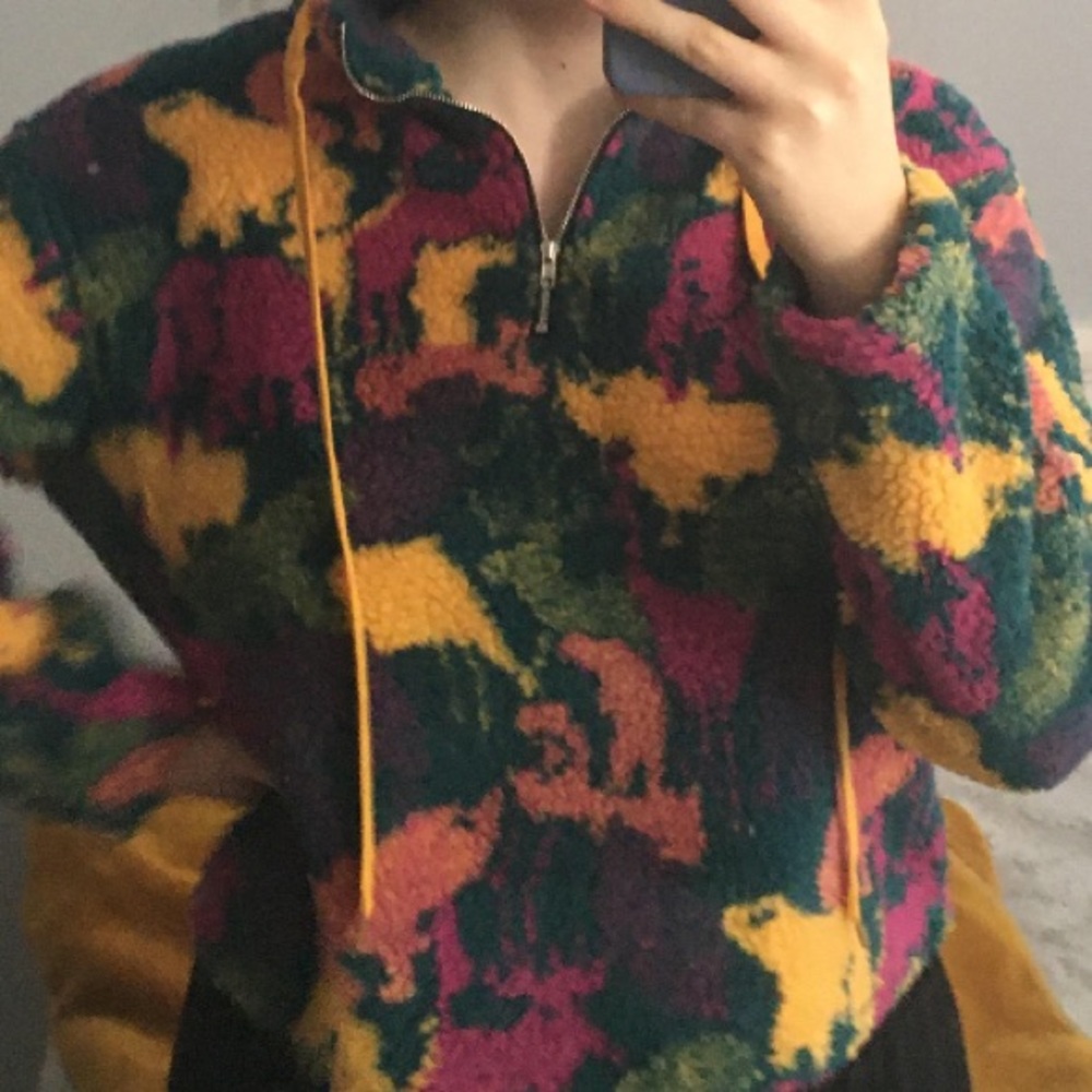 Animal Print Comfy PullOver fleece